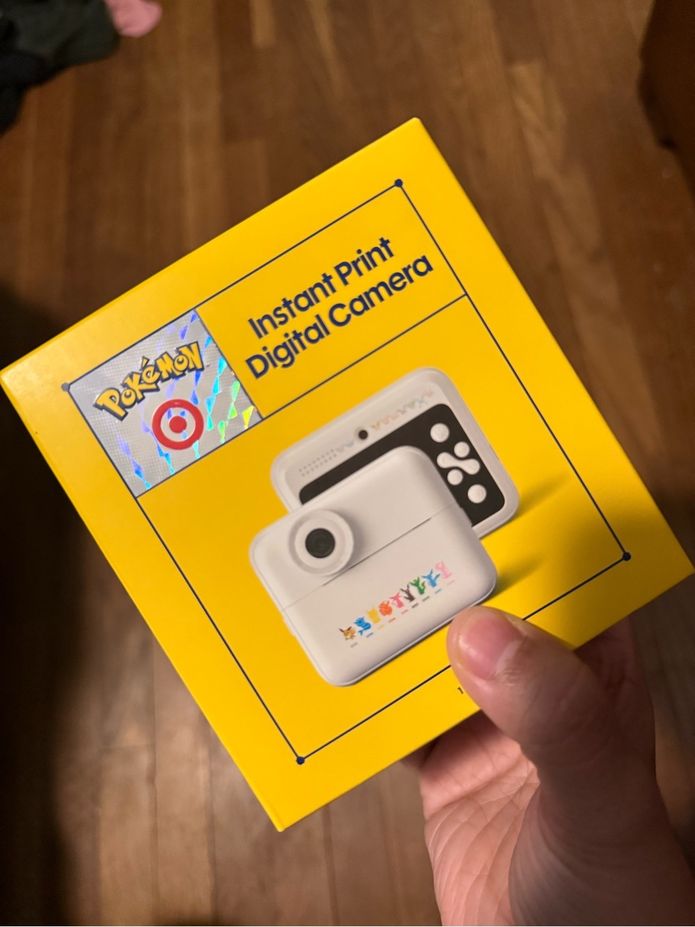Instant print digital camera pokemon x target nib